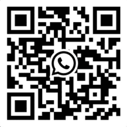 QR code — opens a WhatsApp chat with Ezlend